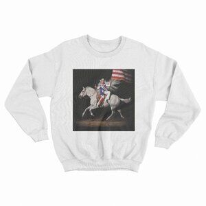 Cowboy Carter Beyonce White Sweater